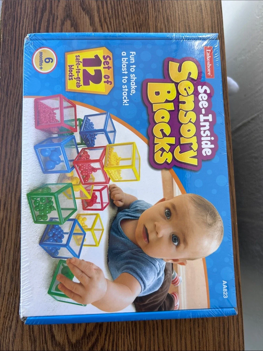See-Inside Sensory Blocks - Multi-Color Set of 12